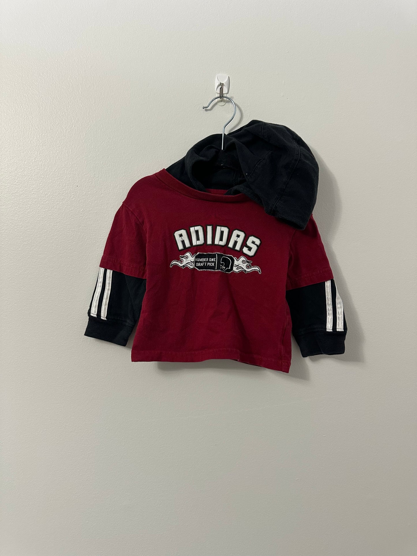 Adidas Hooded Shirt 12m