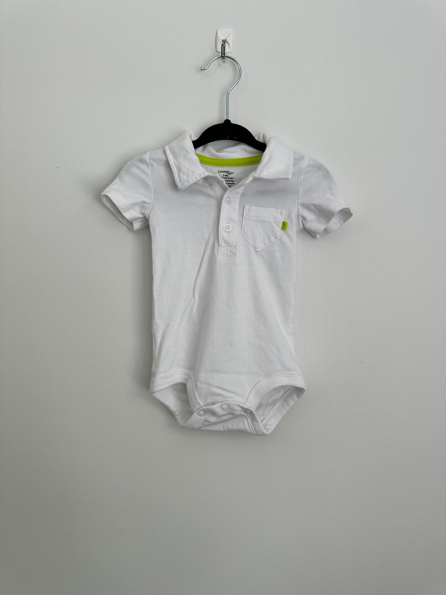 George Onesie 3-6m